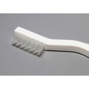 Spazzole di pulizia bianche con setole in nylon duro