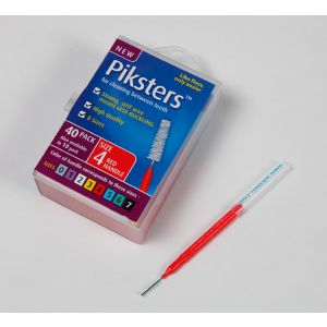 Piksters N°4 rosso (x40)
