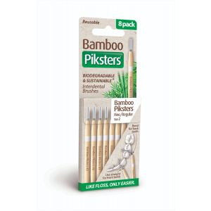 Piksters Bamboo N° 2 bianco (x8)