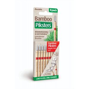 Piksters Bamboo N° 4 rosso (x8)