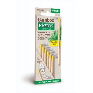 Piksters Bamboo Kink N° 3 giallo (x6)